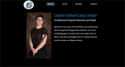 Desktop Screenshot of oboecrazy.com